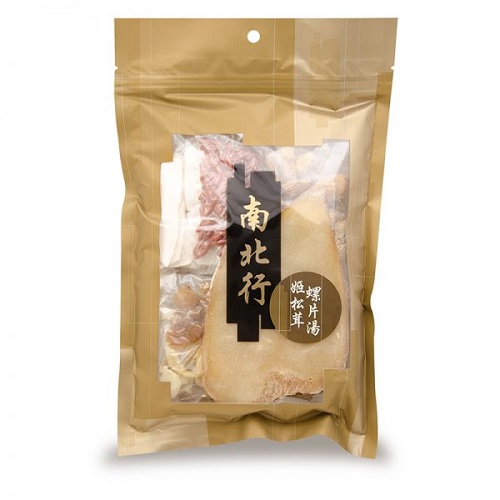 Agaricus_Subrufescens_&_Conch_Slice_Soup